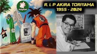 RIP AKIRA Toriyama Tribute mangaka author dragon Ball tutup usia AivyAimi #aivyaimi #NgovyPai