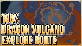 100% Explore Dragon Breath Vulcano Route - Tower Of Fantasy Under Water 2.4