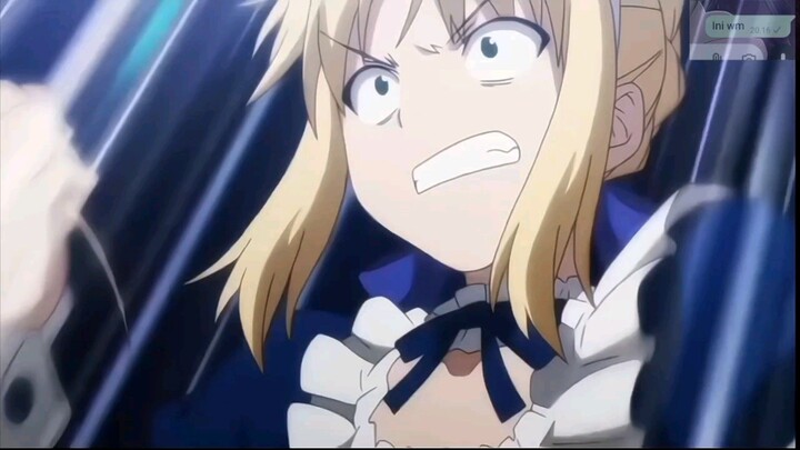 Saber Cabut Ahoge😬😬 AMV