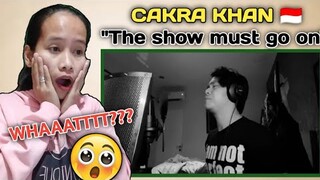 CAKRA KHAN - The Show must go on ( Queen ) || Reaction