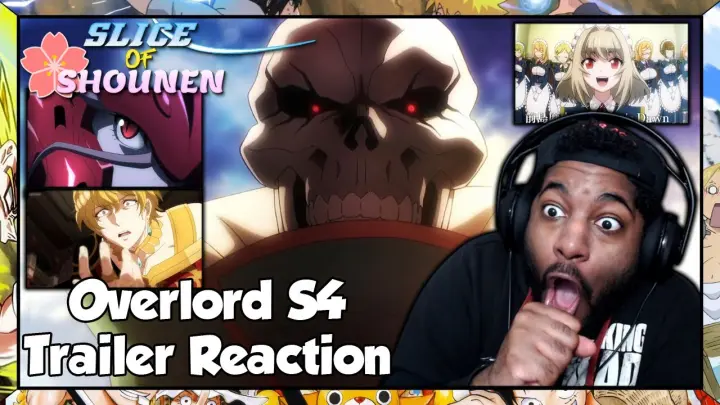 Overlord Season 4 Official Trailer 3 Reaction | ARE WE FINALLY GETTING SOME MORE SHALLTEAR ACTION???
