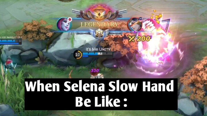 When Selena Slow Hand Be Like :