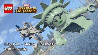 #11 Taking Liberties 100% Guide - LEGO Marvel Super Heroes