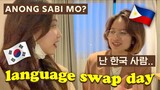 🇵🇭 Swapping Each Other’s Language Challenge 🇰🇷