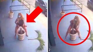 25 WEIRDEST THINGS EVER CAUGHT ON SECURITY CAMERAS & CCTV