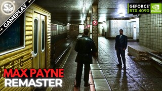 Max Payne Remaster — PATH TRACING, ReSTIR GI & DLSS 3 | RTX 4090 4K60