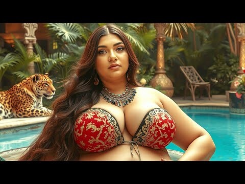 [4K] Bollywood Dance , Indian Ai Art Lookbook  | Hot Indian Girls  | Curvy Saree Models Delhi