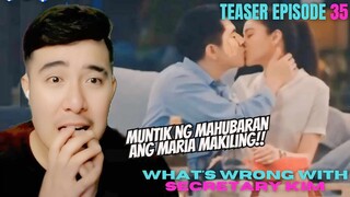 [REACTION] KIMPAU | EPISODE 35 WHAT'S WRONG WITH SECRETARY KIM   TEASER | Kim Chiu and Paulo Avelino