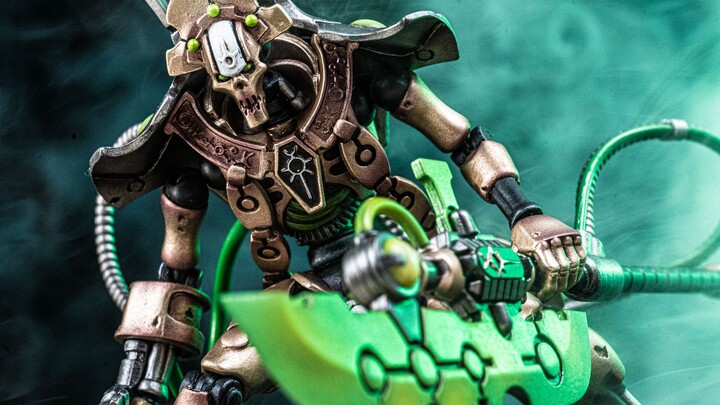 [UNBOX] This big golden skull is quite handsome! Warhammer 40k Necrons unboxing