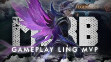 MLBB Gameplay Ling kill 16 Pembawa Win 8x