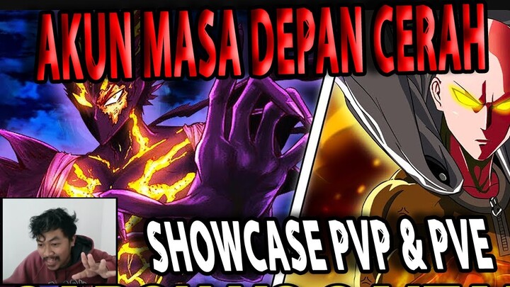 🔥🔥HQPERMATA SHOWCASE PVP & PVE!! AKUN DENGAN MASA DEPAN CERAH!! - ONE PUNCH MAN The Strongest