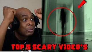 TOP 5 Really Terrifying Ghost Sighting's Caught On Camera PART 2!