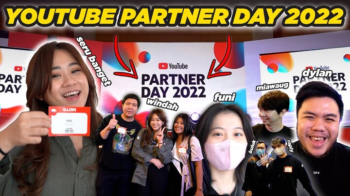 NGEVLOG DI ACARA BESAR PERTAMANYA YOUTUBE TAHUN 2022 !!! BANYAK YOUTUBERS BESAR DISINI ?!