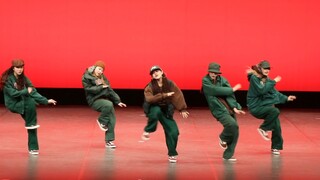 Japanese children's street dance compe*on ダンスコンテストドラドラ 2023 FINAL OPENチーム semi-winner BEEBRO