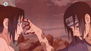 Itachi menggunakan Pedang Sepuluh Tinju untuk menyegel Orochimaru sendiri tapi sayangnya mati~