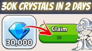 Get Up to 30,000 CRYSTALS in 2 Days for Oyster Cookie!