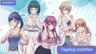 The Café Terrace and Its Goddesses Episode 1 Tagalog subtitle