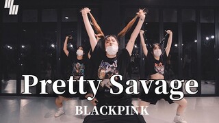 【LJ】ผมหางม้า 2 ชั้น เติมพลังให้วิญญาณ! BLACKPINK "Pretty Savage" | ออกแบบท่าเต้นโดย ยอนจู