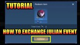 Exchange Event Julian New Free Hero Revealed | Obtain Free Hero | MLBB