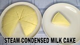 How To Make Steam Condensed Milk Cake!