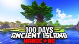 I Survived 100 Days on an Ancient Survival Island in Hardcore Minecraft..