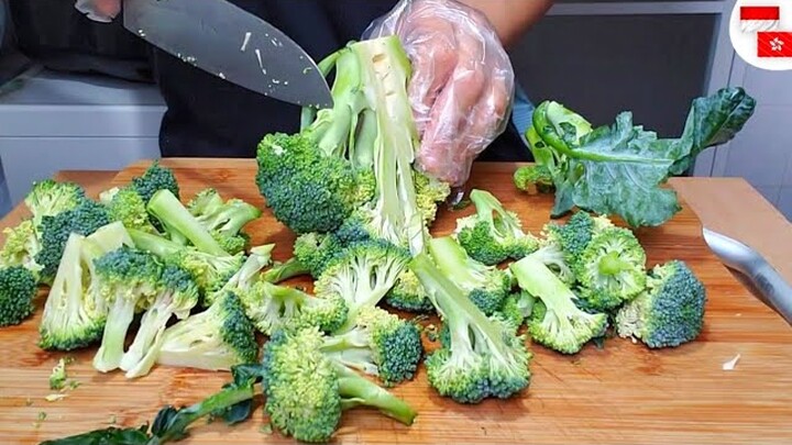 KATANYA BROKOLI KALAU DICAMPUR  BAWANG PUTIH DAN SAUS TIRAM BAKAL ENAK| MENU SEHAT DARI BROKOLI