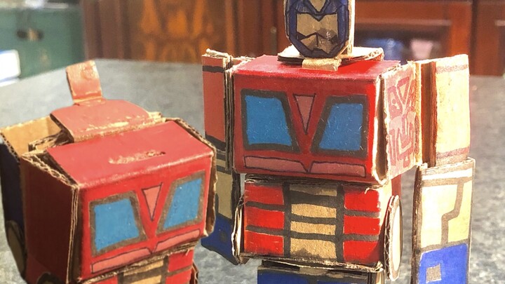 Bro đã chế tạo Optimus Prime của riêng mình