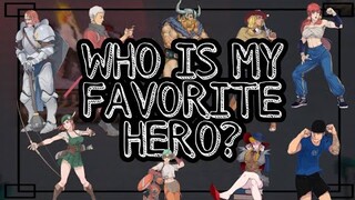 Ranking MY Favorite Hero - Otherworld Legends