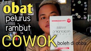 review obat pelurus rambut, Makarizo rebonding system