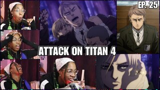Jean is a mood tbh | Attack on Titan 4 Part 2 Episode 25 Reaction | Lalafluffbunny