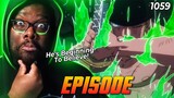 ZORO BECOMES BROLY BUT KING IS STILL CLEAN! | One Piece FULL Episode 1059 Reaction
