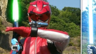 Toko Sentai: Penjahat Luar Angkasa Gaban muncul.