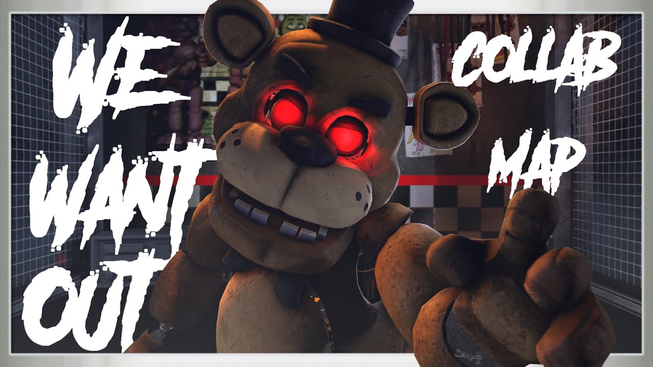 C4D/SFM/Blender] Fnaf Collab map Open!