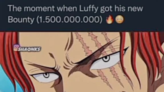 luffy got 1.500.000.000 bounty😮😲