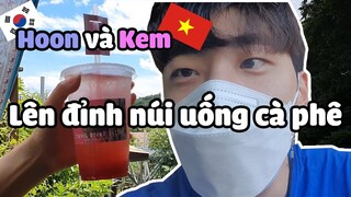 Quán cà phê giữa núi | hẹn hò với bạn gái người Việt