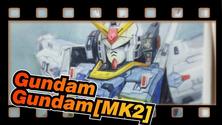 Gundam|Watercolor Tutorial-Gundam[MK2]_4