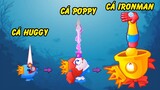 Trở thành Cá Huggy, Poppy... đại náo biển cả trong game moblie Fish.io | GHTG