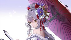 Scarlet Kimono Skin Live Wallpaper [GODDESS OF VICTORY: NIKKE] #2023NikkeYearEndFest