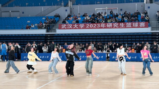 Menari tarian baru untuk terakhir kalinya｜Pertunjukan Paruh Waktu Final Bola Basket Putra Turnamen B