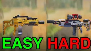 Which gun in CODM is hardest to use?