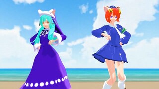 【mmd di gi charat】リンナ・キャラット＆ミ・ケ・キャラットでスイートマジック