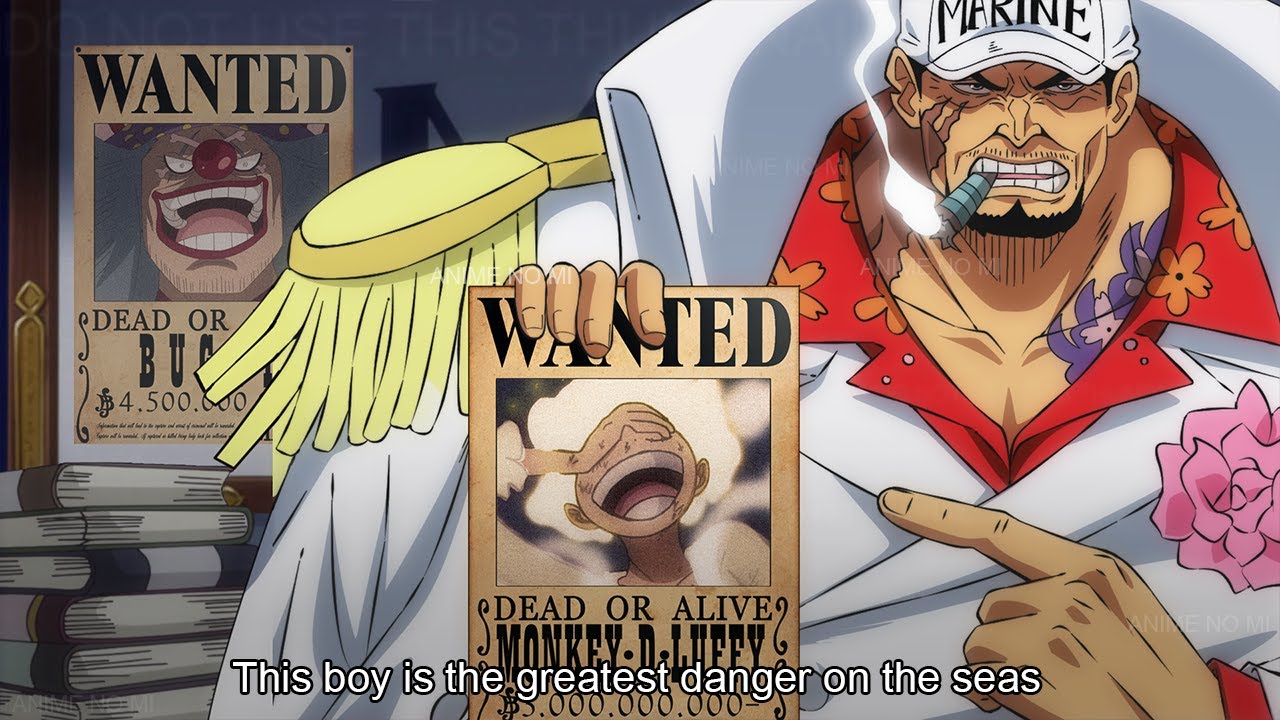 Akainu's Reaction After Finding Out Luffy Defeated Kaido and Became More  Powerful - One Piece - BiliBili