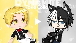 Dynamite meme (bts) || Gacha club || Fake collab #melonade100kfc