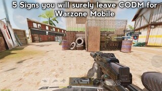 5 Signs that you will surely leave CODM for Warzone Mobile