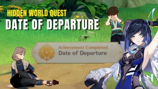 Hidden world quest "Date of Departure"