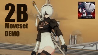 【CN战双帕弥什 Punishing: Gray Raven】2B Moveset DEMO