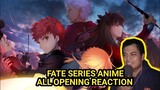 Fate Series All Opening Reaction (Anime)(Indonesia)(Reaksi) Bongol Pika #anime #reaction #wibu