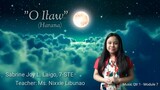 O Ilaw Harana (with facial expression) Music Qtr 1 - Module 7, 7-STE