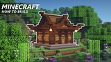 Minecraft: How to Build a Small Japanese House | Survival Starter House Tutorial