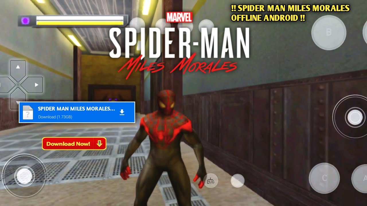 Игра человек паук майлз моралес на андроид